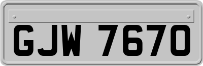 GJW7670