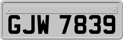 GJW7839