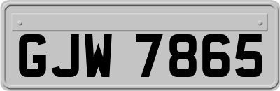 GJW7865