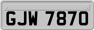 GJW7870