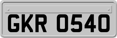 GKR0540