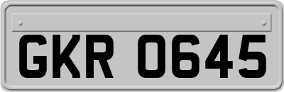 GKR0645