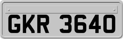 GKR3640