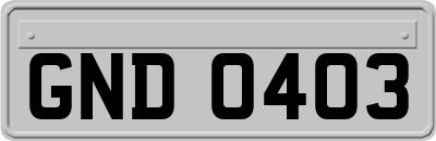 GND0403