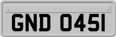 GND0451