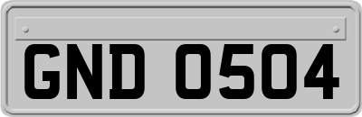 GND0504