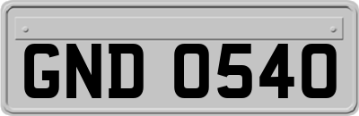 GND0540