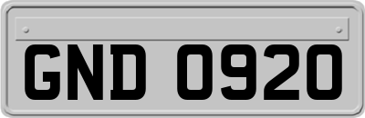GND0920