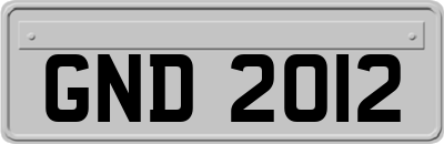 GND2012