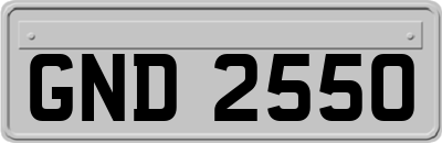 GND2550