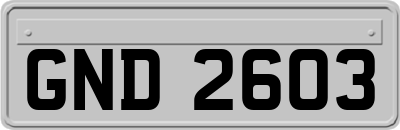GND2603