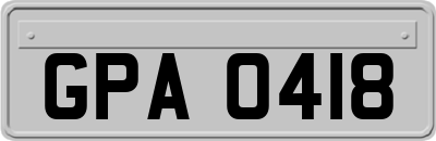 GPA0418