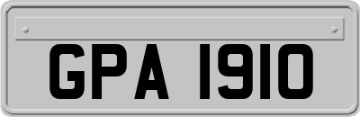 GPA1910