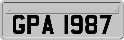 GPA1987