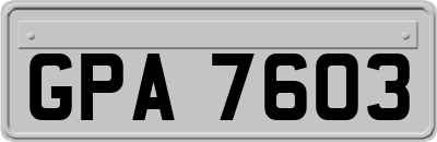 GPA7603