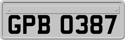 GPB0387