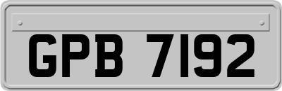 GPB7192