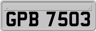 GPB7503