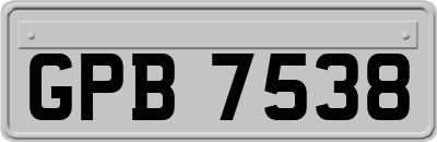 GPB7538
