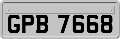 GPB7668