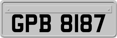 GPB8187