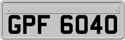 GPF6040