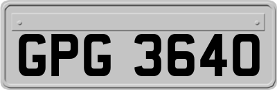 GPG3640