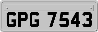 GPG7543