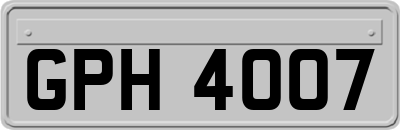GPH4007