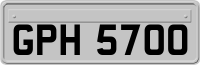 GPH5700