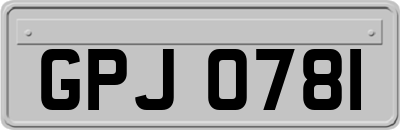 GPJ0781