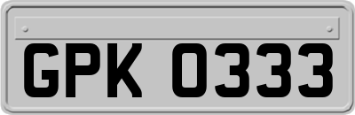 GPK0333