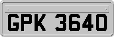 GPK3640