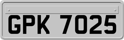 GPK7025
