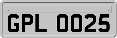 GPL0025