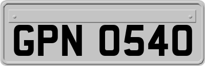 GPN0540