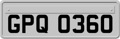 GPQ0360