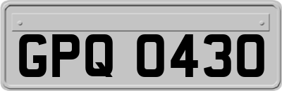 GPQ0430