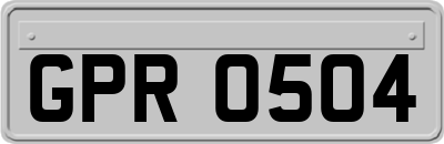 GPR0504