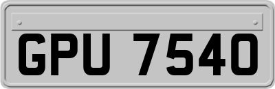 GPU7540