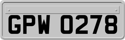 GPW0278