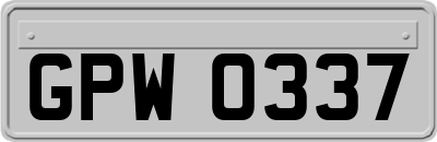 GPW0337