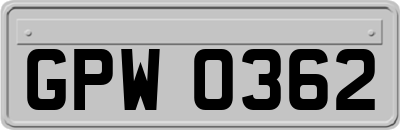GPW0362