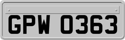GPW0363