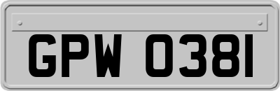 GPW0381