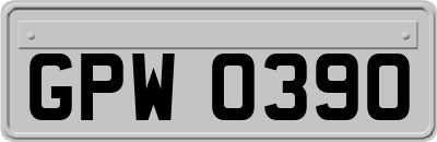GPW0390