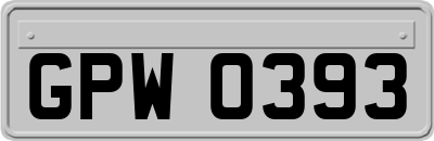 GPW0393