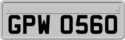 GPW0560
