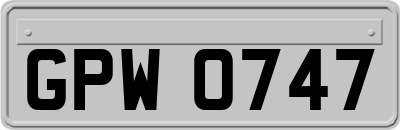 GPW0747