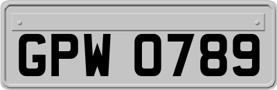 GPW0789